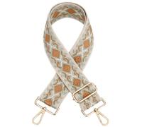 JSGHGDF 130cm Shoulder Bag Strap Ethnic Straps Crossbody Bag Belt Replacement Lady Purse Handcraft Bag Accessories