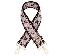 JSGHGDF 130cm Shoulder Bag Strap Ethnic Straps Crossbody Bag Belt Replacement Lady Purse Handcraft Bag Accessories