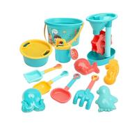 JSGHGDF 13PCS Assorted Beach Play Items for Kids Strong ABS Build Safe and Entertaining Unbreakable Sand Molds
