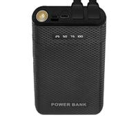 JSGHGDF 18650 Battery Mobile Power Boxes Chargers Case Featuring 18W Fast Charging Real Time Batteries Chargers Case