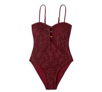 JSGHGDF 2026 Year Swimsuit Sleeveless Women ' s Conjoined Tankini Conservative Slimming Full Coverage Beach Beaded Tankini High Waist Swimwear