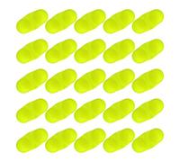 JSGHGDF 25pack Fashion Double Rings Fishing Signals Bells Glowing for Precise Bites Detection Various Environment Lake Fishing Bells