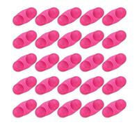 JSGHGDF 25pack Fashion Double Rings Fishing Signals Bells Glowing for Precise Bites Detection Various Environment Lake Fishing Bells