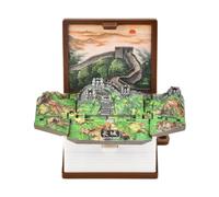 JSGHGDF 3D Folding Popup Book Keychain Children'S Science Puzzle Novelty Mini Dinosaur Keyring Bag Decoration Handheld Kids