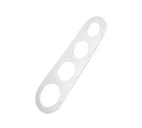 JSGHGDF 430 Stainless Steel Pasta Measure Tool, 4 Size Holes Compact Design Kitchen Essential Rustproof Rice Measure
