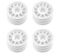 JSGHGDF 4PCS Replacement 11 Spokes Design Strong ABS Stability Off Road Racing Quick Fixing for M Series Car Upgrades High ABS Construction Compatible for M Chassis Use