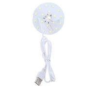 JSGHGDF 5V USB LED Panel Light - Energy Saving Board for Night Market Stall Lamp - Warm Light