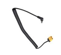 JSGHGDF 60 Male/Female to 5.5mmx2.5mm 5525 Power Adapter Spring Connector Cable for Soldering Iron Electronic Project Soldering Iron Adapter