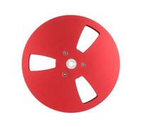 JSGHGDF 7Inch Aluminum Nabs Empty Tape Reel With 3 AntiWind Hole For Improved Tapes Stability And Strength For Long Last Use Replacement