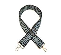 JSGHGDF Adjustable Wide Bag Strap with Ethnic Pattern Ethnic Bag Strap Replacement Ethnic Shoulder Strap for Bag