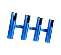 JSGHGDF Aluminum Fishing Rod Assist Strong 4 Post Plan Tool Complimentary Assembly Transportable for Stream Sea Angling Air Immune Rod Regulator