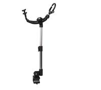 JSGHGDF Angles Fishing Rod Holder Aluminum Alloy Construction Fits Most Baits Boxes Compact Storage Easy Installation Telescopic Fishing Stand