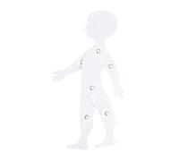 JSGHGDF Articulated Body Model for Art Studio with Joints and Dynamic Structure Perfect for Professional Illustrators Posable Art Mannequin
