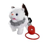 JSGHGDF Automatic Meowing Plush Toy That Walks for Toddler Comfort Learning Interactive Electric Animal Toy