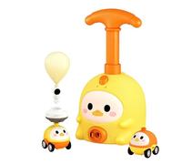 JSGHGDF Cartoon Animal Balloon Toy for Physical Development Holiday Fun Air Powered Balloon Launching Car Toy