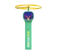 JSGHGDF Cats Discs Glowing Interactively Toy Night Light Flying Dragonflies Saucer Pet Chasing Games Cats Toy Night Light Flying Dragonflies Saucer