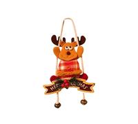 JSGHGDF Christmas Tree Deer Decoration Green Substance Permanent Decorate Home Window Deck Window Display Christmas Ornamentation