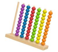 JSGHGDF Colorful Bead Counting Frame Learning Toy for Improving Fine Motor and Cognitive Development Early Education