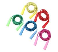 JSGHGDF Colorful Jump Rope Light Weight Skipping Adjustable Length Skipping Ropes for School Sports and Fitness Family Fitness Jump