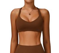JSGHGDF Comfortable Workout Cistern Top for Stretching Pilates Sweat Wicking Polyamide Blend Smooth Motion Multiple Color Sports Bra