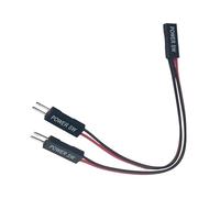 JSGHGDF Compatibility Motherboards Power Switches Splitter Cable for ATXes MicroATX Systems with Plugs and Play Design Motherboards Power Splitter