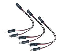 JSGHGDF Compatibility Motherboards Power Switches Splitter Cable for ATXes MicroATX Systems with Plugs and Play Design Motherboards Power Splitter