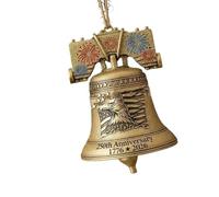 JSGHGDF Decorative Acrylic Bells Shaped Decoration Ornament Celebrating 250 Years Americans Independence Party Supplies Commemorative Souvenir