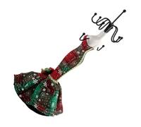 JSGHGDF Decorative Shoe Form Resin Jewelry Organizers Featuring Multiple Partition Storage Space for Accessories Display Elegant Mermaids Designs Jewelry Rack