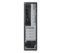 JSGHGDF Desktop Case Motherboard Small Power Supply Half Height Display Computer 0.7MM SGCC Galvanized Metal