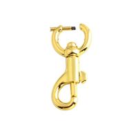 JSGHGDF Detachable Snaps Hook Swivels Clasp Screw Pub Bag Strap Hardware Replacement for Backpack Pendant, Pet Collar Accessory Bag Strap Hardware Gold