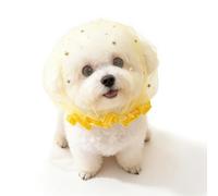 JSGHGDF Dog Cats Head Protectors Against Eating Grass and Licking Paws While Walking or Playing Pet Head Cover Small Dog Headwear