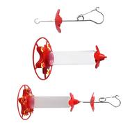 JSGHGDF Dynamic Hummingbird Feeder with Large Capacity Ideal for Attracting Birds to Your Garden ABS Hummingbird Feeder