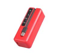 JSGHGDF Easy Carry Rechargeable Holder with Integrated Type-C Cable for Lithium Cell Projects Easy Carry Mobile Power Case
