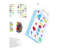 JSGHGDF Educational Art Box for Children Contains 4 Colorful Sets to Encourage Imagination Sand Art for Children