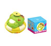 JSGHGDF Educational Light Up Blowing Ball Toy for Toddler Girl Boy Interactive Motion Play Car with Musical Sound Effects Electric Blowing Rotating with Sound Light Effects Cartoon Design