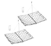 JSGHGDF Efficiency Folding Crabs Crabbing Net Castable Crabbing for Adapting to Different Fishing Environment Square Castable Crabs Fish