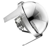 JSGHGDF Efficient Buffets Stove 6L Round Stainless Steel Servers Reducing Power Consumption While Heating Food Stainless Steel Chafing Dish