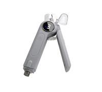 JSGHGDF Electric Pet Nails File Clippers Grinder with LED Light Indolent Grooming Tool Cats Nails Trimmer Easy to Clean Rechargeable Dog Grinder