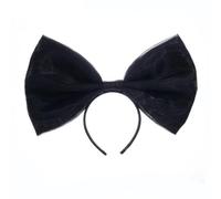 JSGHGDF Elegant Bowknot Hairband Delicate Decoration Hairpin Oversized Bow Knot Headband Ornament Headwear for Women and Girls