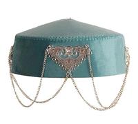 JSGHGDF Ethnic Fringed Kazakh Hat Tradition And Modernity Headwear For Culture Lover And Event Participants Fringed Caps