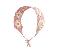 JSGHGDF Ethnic Women Hollow out Turban Outdoor Camping Photo Crochet Hairband Spring Headband for Travel