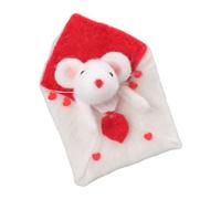 JSGHGDF Fabric Balloon Animal Set for Art and Home Decoration Featuring Heart Pattern Innovative Balloon Animal Felting Set Featuring Hearts