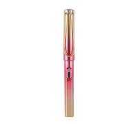 JSGHGDF Fountain Pen Metallic Color Pen Body Piston-Filled Visible Window 0.5mm for for Kid