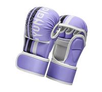 JSGHGDF Gloves for Adult Men Women Adjustable PU Leather Kickboxing Training Gloves with Foam Lining for Punching Bag Sparring Boxing