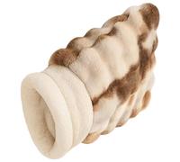 JSGHGDF Half Closed Kitten Bed Plush Cotton Interior NonSlip Sleep Sacks Hideouts Place Cave House for Pet Cats Home Hideouts Indoor Warm Cats Shelter