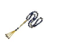 JSGHGDF Handmade Stone Bead Stretch Gold Tassels Charm 45Pcs 8mm Natural Gemstones Elastic Jewelry Accessory Unisex Stone Bead Wristband
