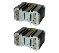 JSGHGDF Industrial Heatsink Portable Cooling Fan Replacement Heat Dissipation Radiator for V100 SXM2 GPU Graphics Card Fan Heatsink Assembly