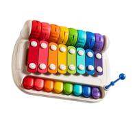 JSGHGDF Infant Music Toy 8 Note Rhythm Instrument for Perceptual Training Thin Transportable Plan with Safe ABS Building Permanent ABS Xylophone Instrument