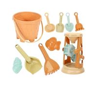 JSGHGDF Interactive Beach Play Set with Sand Tool and Dump Truck for Explorers Portable Sand Play Set