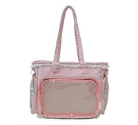 JSGHGDF Japanese Encouraged Clear Bag Handbag Females Flexible Transporting Preferences Permanent Impermeable Fabric Feeling Fashion Clear For Teen Girls